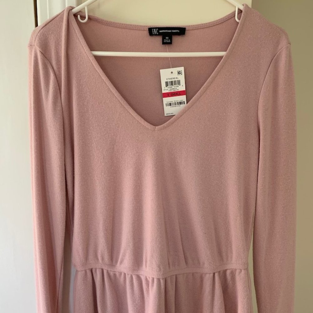 Mauve long sleeve top